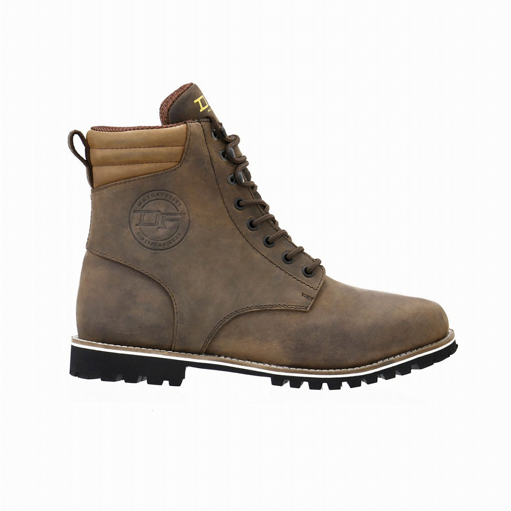 Scrambler Boots Matte Brown Riding Boots