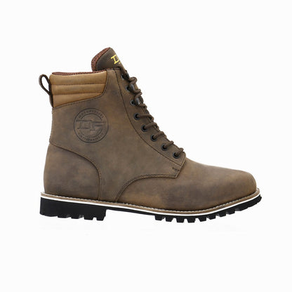 Scrambler Boots Matte Brown Riding Boots
