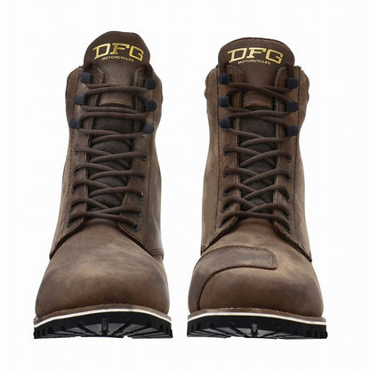 Scrambler Boots Matte Brown Riding Boots