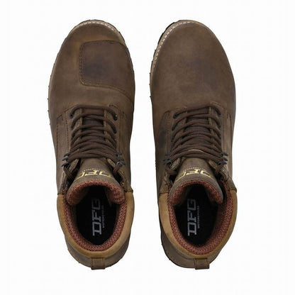 Scrambler Boots Matte Brown Riding Boots