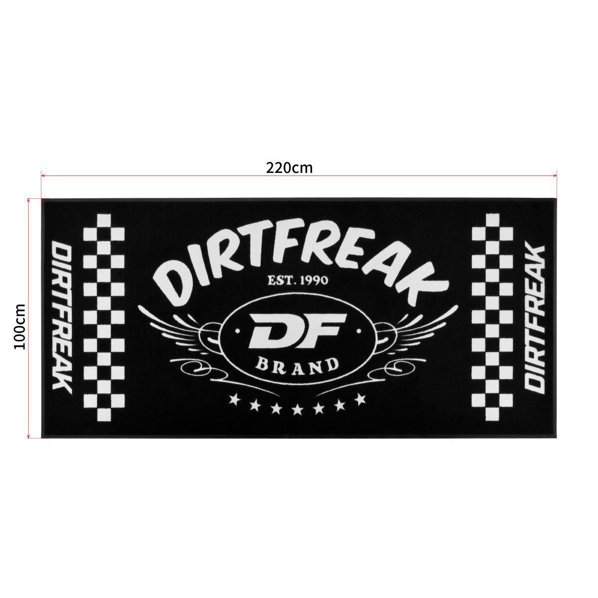 レーシングフロアマット DIRTFREAK Vintage 100 x 220cm
