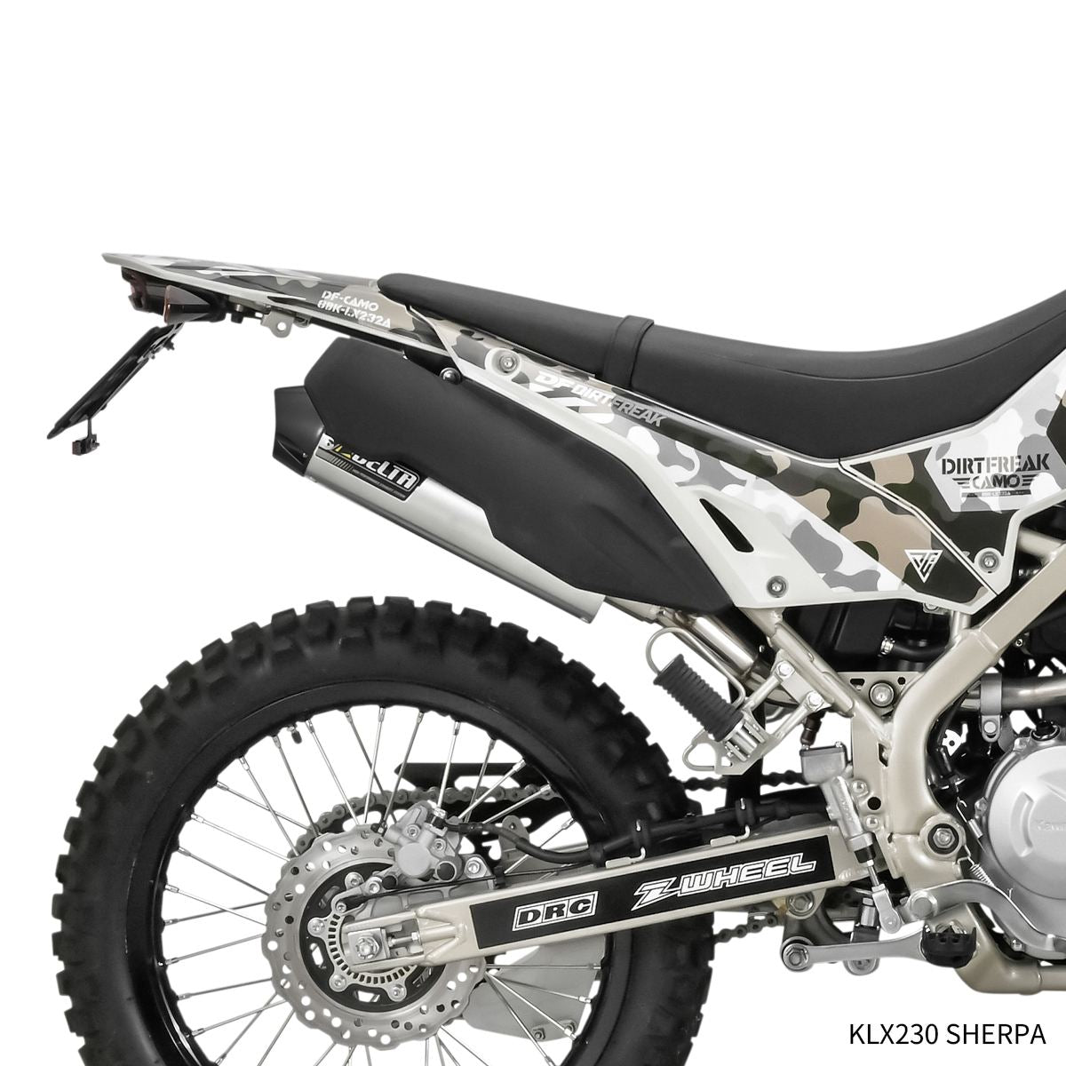 バレル4-S サイレンサー スリップオン KLX230/S/SM/SHERPA