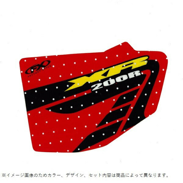 OEMデカール 02年式デザイン XR200R'86～02