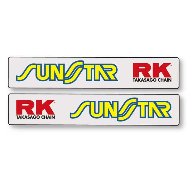 Swingarm Decal SUNSTAR/RK