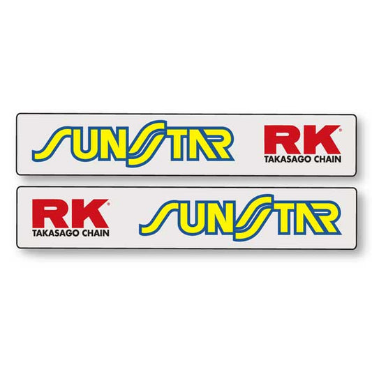 スイングアームデカール SUNSTAR/RK