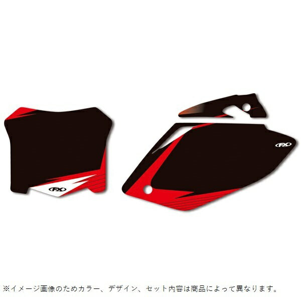 プリカットプリンテッド バックグラウンド ブラック CRF450R’09～12