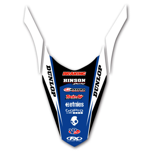 リヤフェンダーデカール YZ125/250 '15 4D