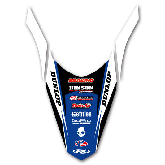 リヤフェンダーデカール YZ250F/450F'14-15 4D