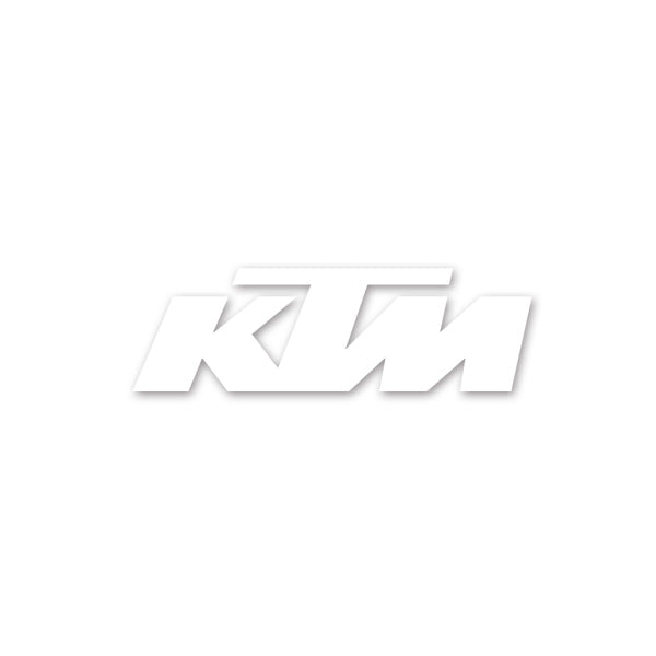 ビッグダイカット ステッカー 3feet 90cm KTM ホワイト