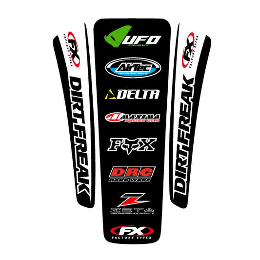 リヤフェンダーデカール DIRTFREAK 6D