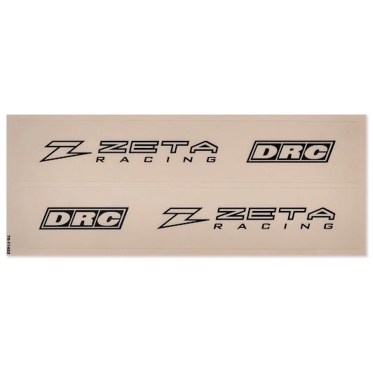 スイングアームデカール ZETA/DRC ユニバーサル クリア