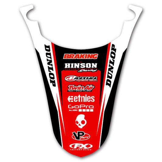 リヤフェンダーデカール CRF250L'12-14 4D