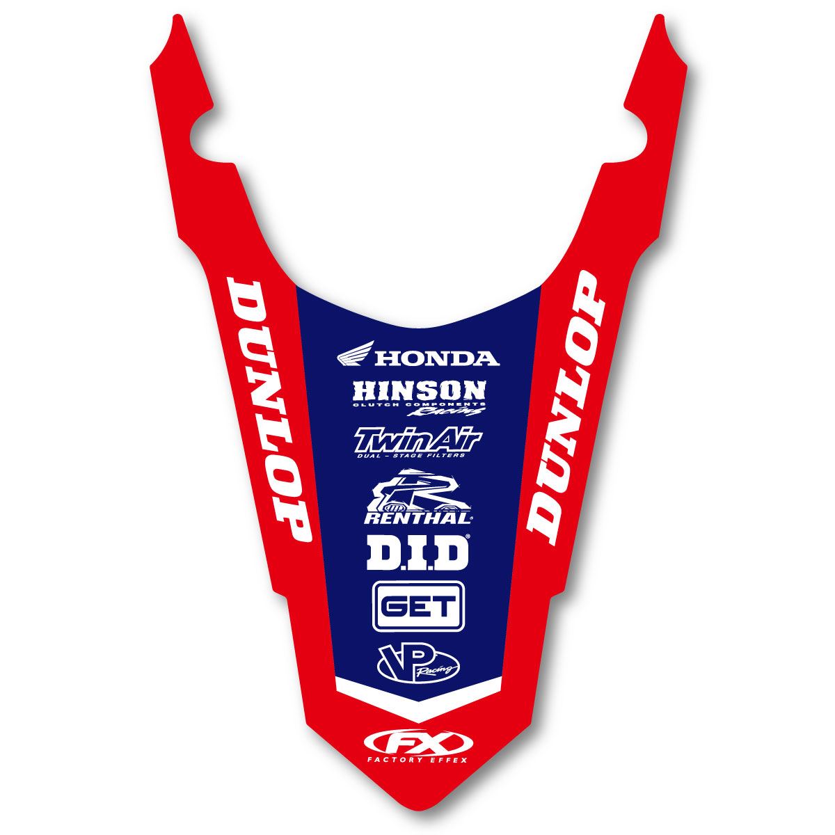 Rear Fender Decal Honda CRF250L