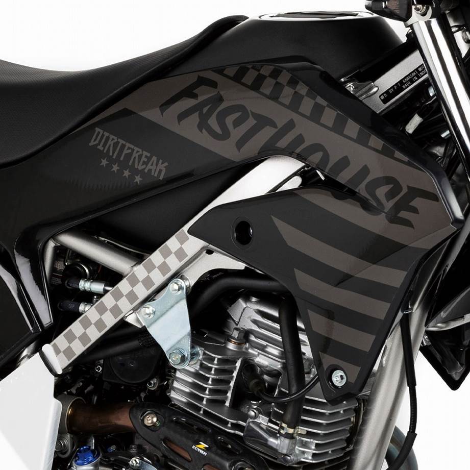 Graphic Decal Kit Black/Gray KLX230