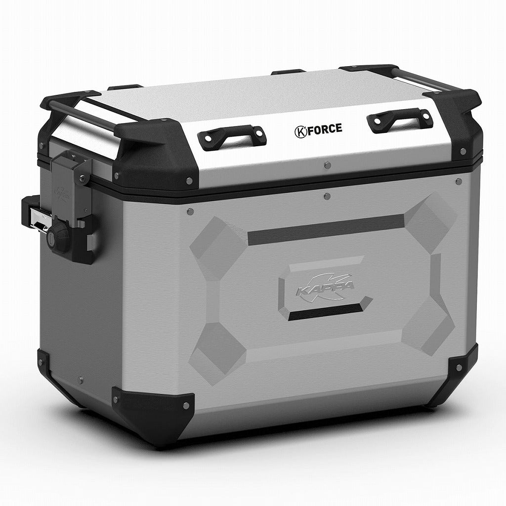KAPPA カッパ モノキー サイドケース 左側用 シルバー 銀 49.5×30.6×38.7cm 48リットル