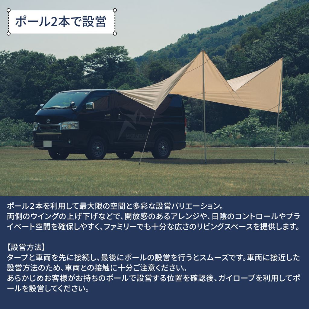 スティングレイタープ コヨーテ