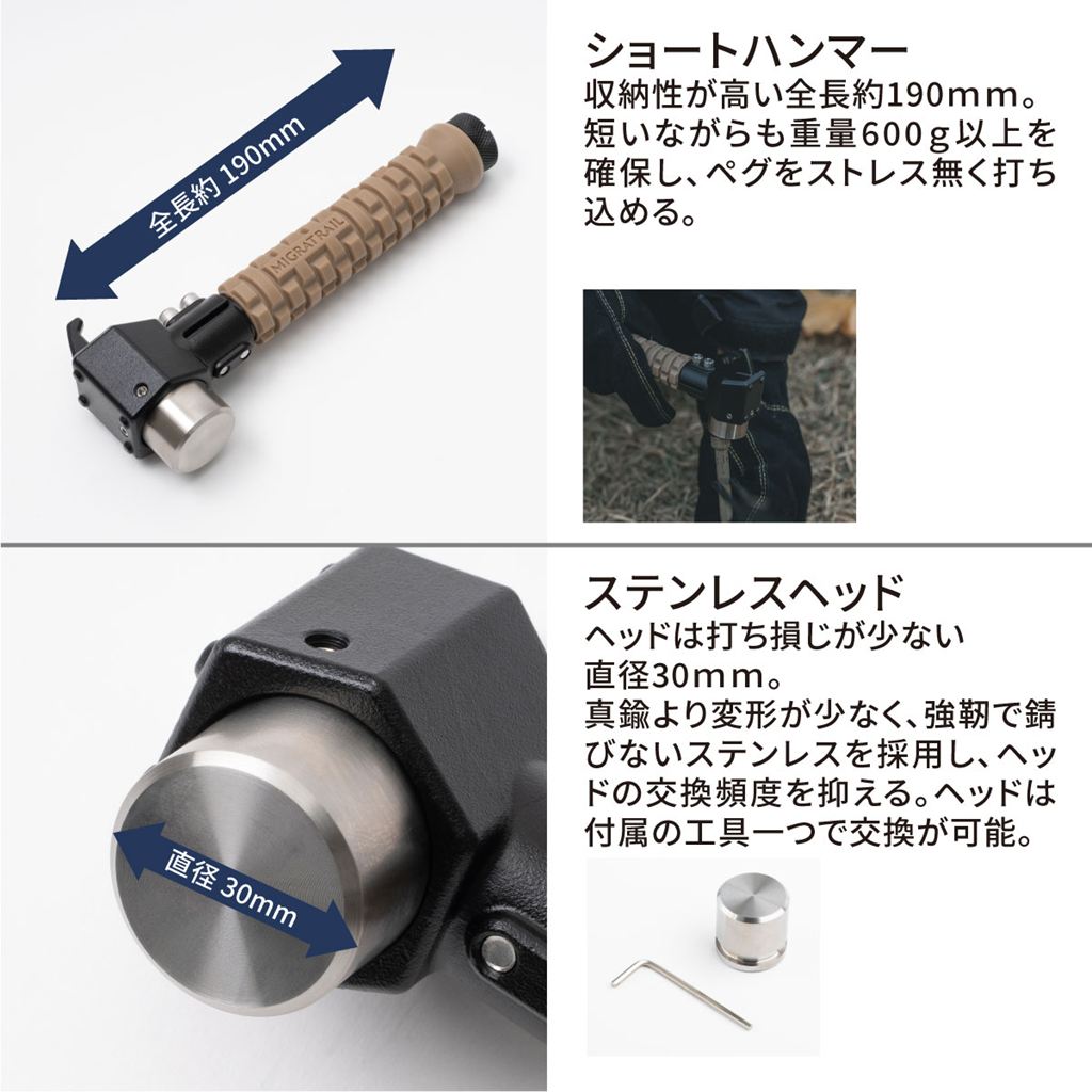 Variant Hammer Coyote Overall length 192mm