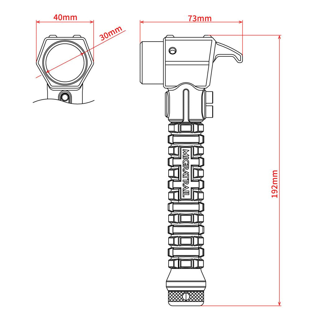 Variant Hammer Coyote Overall length 192mm