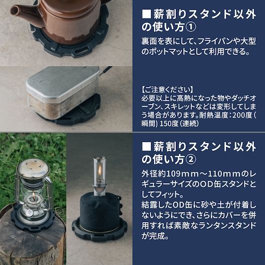 バリアントスタンド ブラック φ153.5mm 1枚