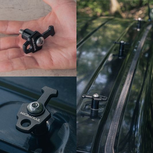 カージョイントフック NV200バネット専用 30mm×55mm×高さ33mm 3個入