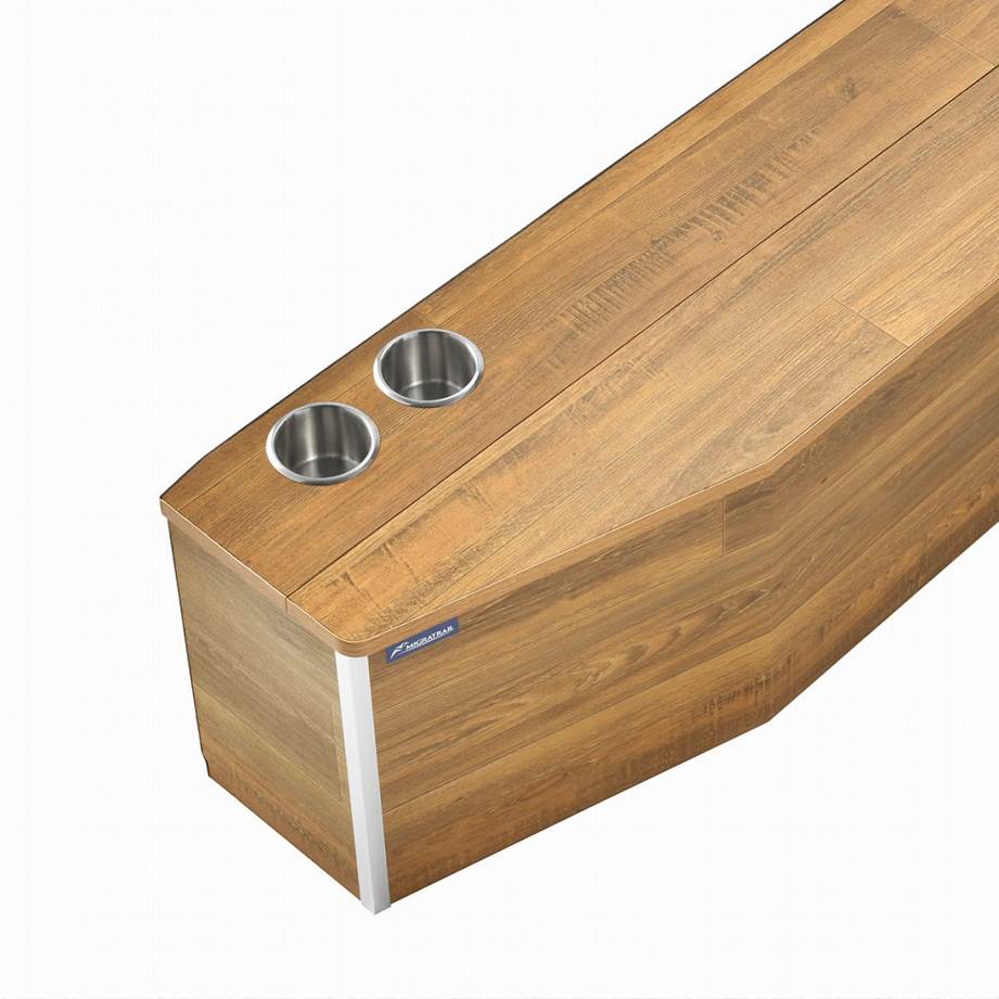 サイドボックスキット ハイエース SUPER GL 3型前期 ブラウンオーク