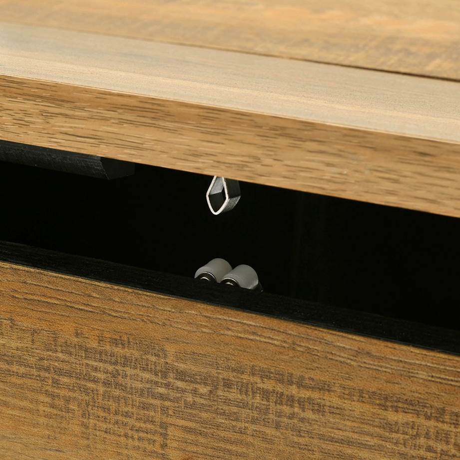 サイドボックスキット ハイエース SUPER GL 3型前期 ブラウンオーク