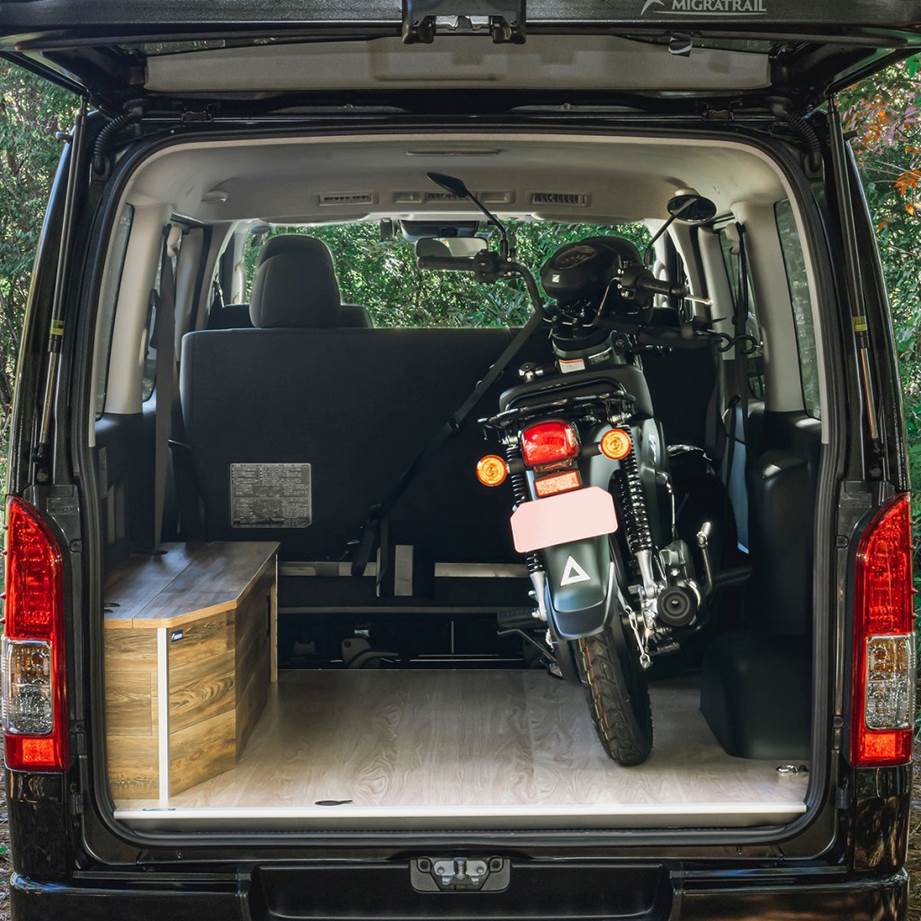 サイドボックスキット ハイエース SUPER GL 3型前期 ブラウンオーク