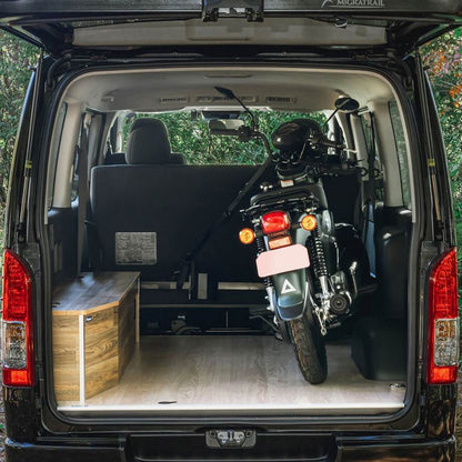 サイドボックスキット ハイエース SUPER GL 3型前期 ブラウンオーク