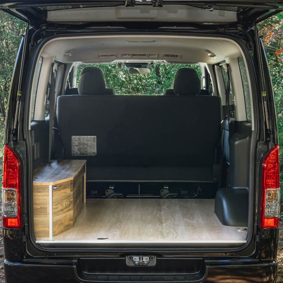 サイドボックスキット ハイエース SUPER GL 3型前期 ブラウンオーク