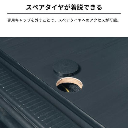 ファントムブラック オプションフロアキット 幅150×奥行き180cm ハイエース バン SUPER GL 3型後期～