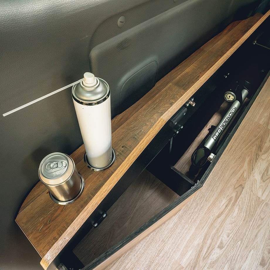 サイドボックスキット キャラバン ブラウンオーク 電動スライドドア無