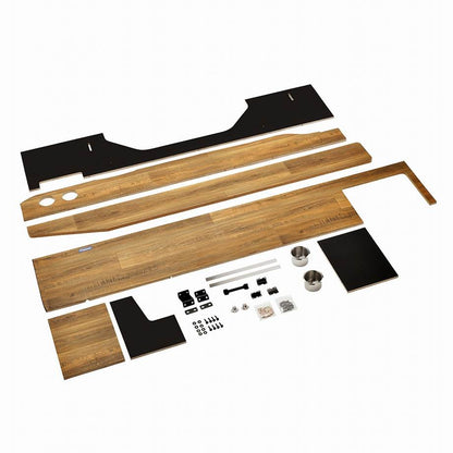 サイドボックスキット キャラバン ブラウンオーク 電動スライドドア無