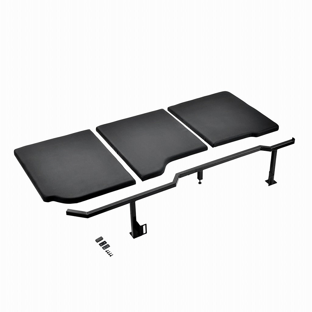 フルフラットベッドキット キャラバン ブラックレザー 電動スライドドア無