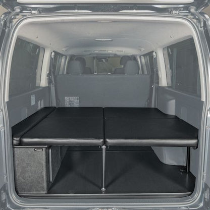 ファントムブラック フルフラットベッド フロアコンプリートセット 長さ138×幅150cm ハイエース バン SUPER GL 3型後期～