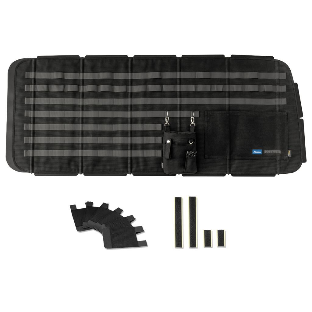 モールシステムシェード ハイエース/運転席側 ブラック 1230×500mm