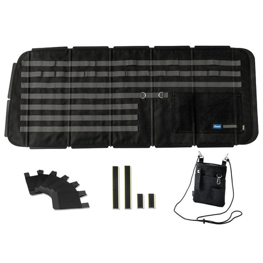 モールシステムシェード ハイエース/助手席側 ブラック 1230×500mm