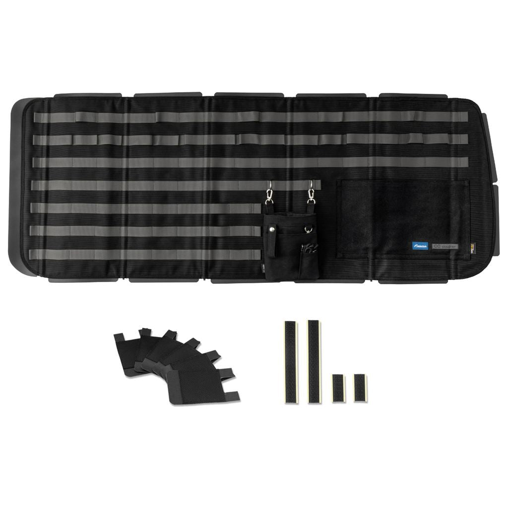 モールシステムシェード キャラバン/運転席側 ブラック 1270×500mm