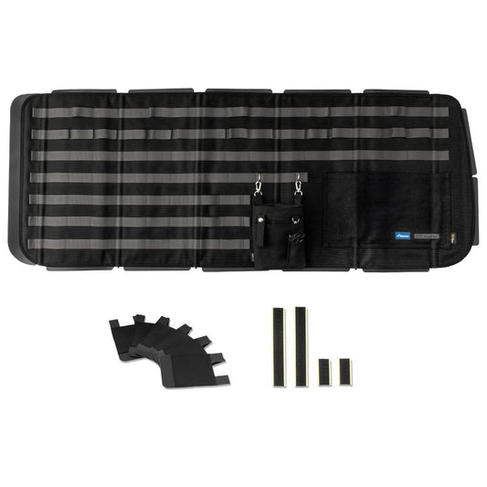 モールシステムシェード キャラバン/運転席側 ブラック 1270×500mm