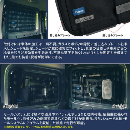 モールシステムシェード ジムニー/運転席側