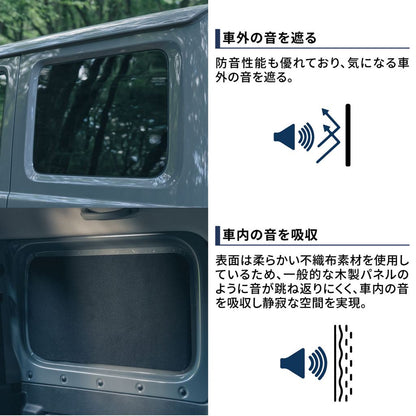 ブラックシェード ジムニー 565×340mm 左右セット