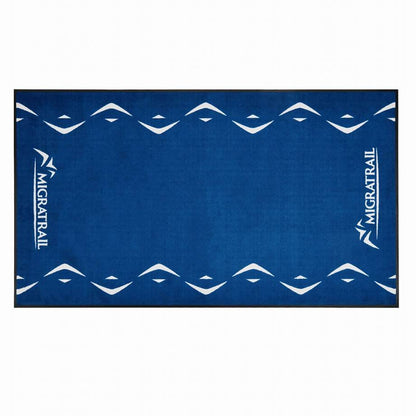 ラゲッジマット ブルー 110×190cm