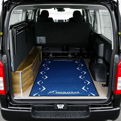ラゲッジマット ブルー 110×190cm