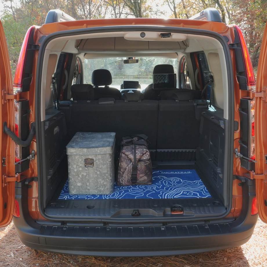 ラゲッジマット ブルー 60×110cm