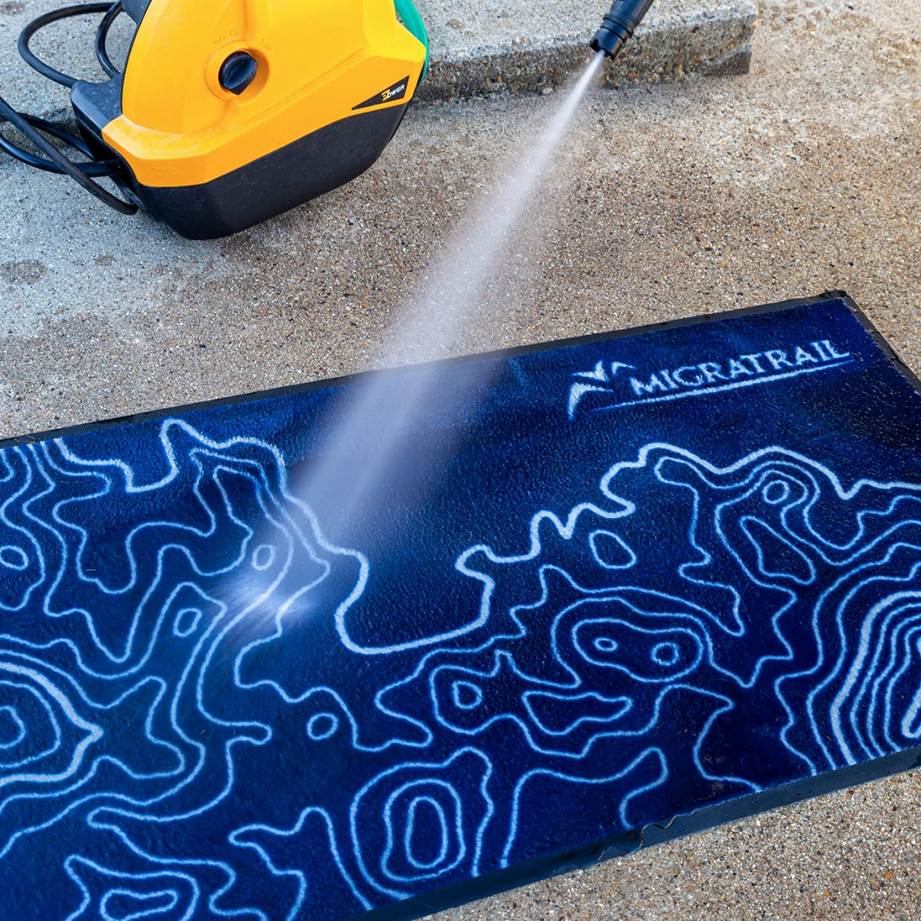 ラゲッジマット ブルー 60×110cm