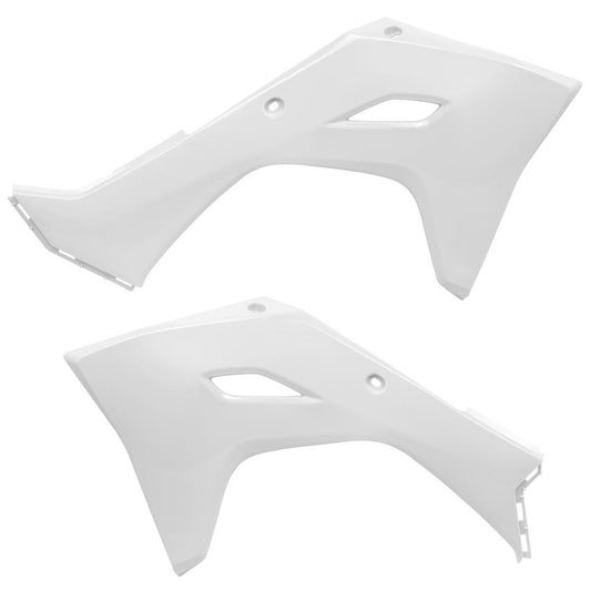 ラジエターシュラウド ホワイト KX450