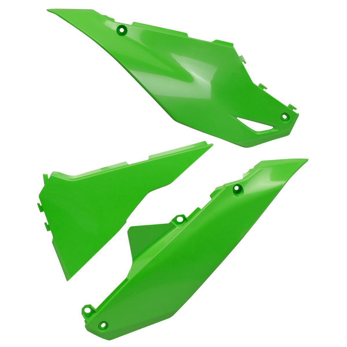 サイドパネル グリーン KX450