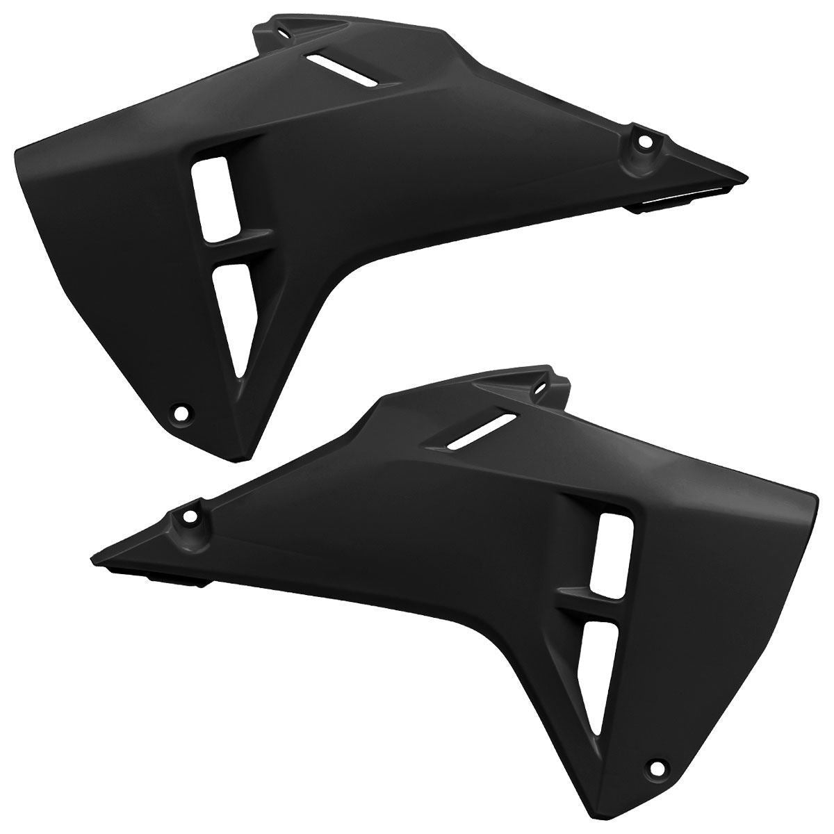 ラジエターシュラウド ブラック 450R 250R