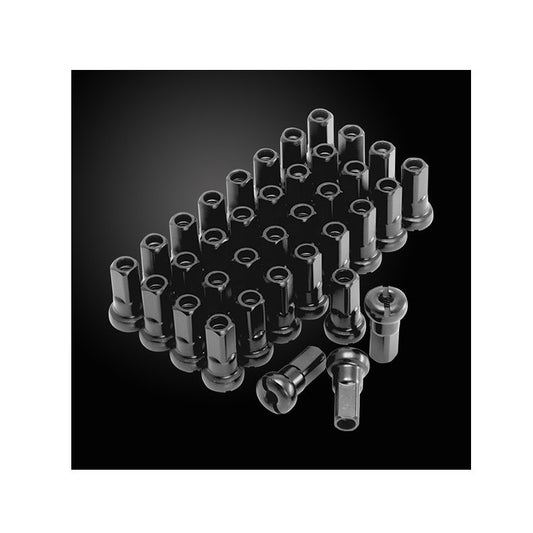 アルミニップル ブラック 黒 P3 32個