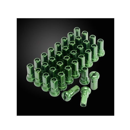 アルミニップル グリーン 緑色 P3 32個