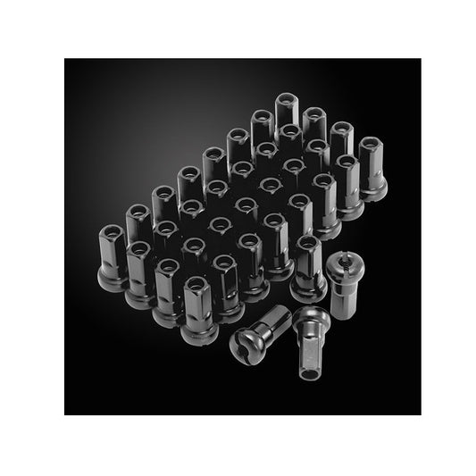 アルミニップル ブラック 黒 Q4 32個